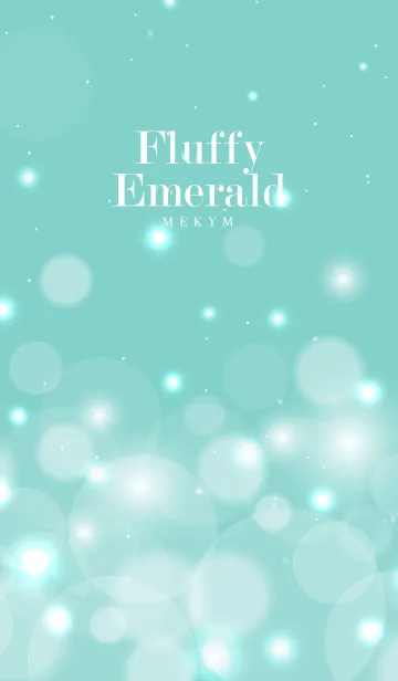[LINE着せ替え] Fluffy Emerald.の画像1