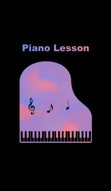 [LINE着せ替え] ピアノレッスン ～夕暮れ時の画像1