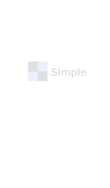 [LINE着せ替え] シンプルと市松模様5の画像1