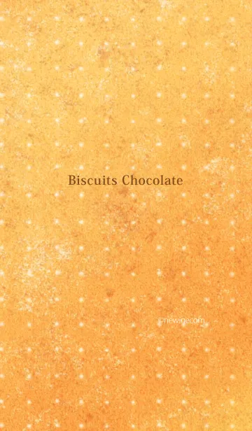 [LINE着せ替え] ビスケット チョコレートの画像1