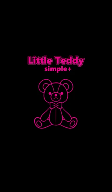[LINE着せ替え] Little Teddy[simple+]Aの画像1