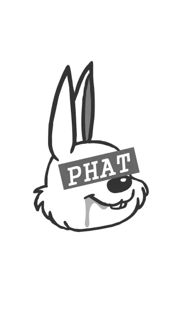 [LINE着せ替え] ファット ラビット スタイル 6の画像1