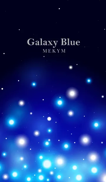 [LINE着せ替え] Galaxy Blue 2の画像1