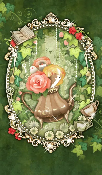 [LINE着せ替え] Pygmy tea timeの画像1