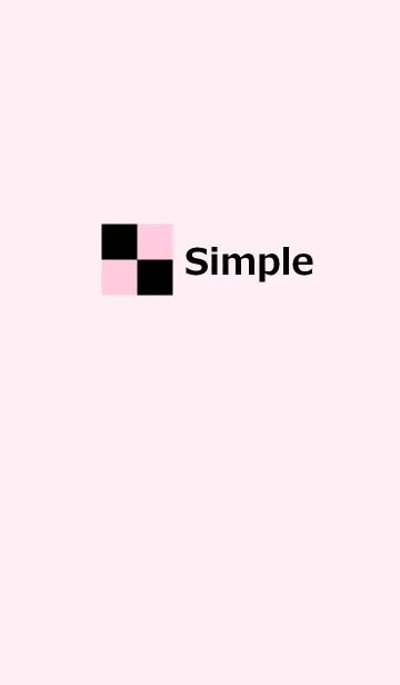 [LINE着せ替え] シンプルと市松模様6の画像1