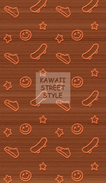 [LINE着せ替え] KAWAII STREET STYLEの画像1