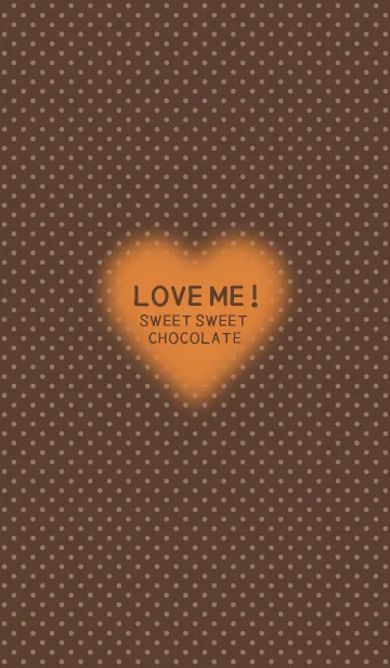 ふわふわチョコレートハート♡3のLINE着せ替え