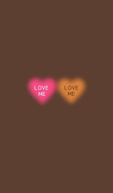 ふわふわチョコレートハート♡2のLINE着せ替え