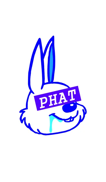 [LINE着せ替え] ファット ラビット スタイル 4の画像1