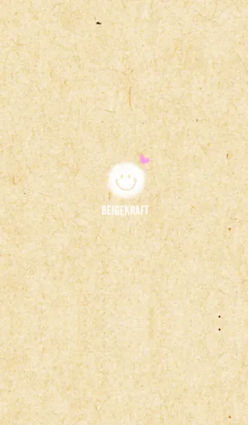 [LINE着せ替え] ベージュクラフト紙とクレヨンの画像1