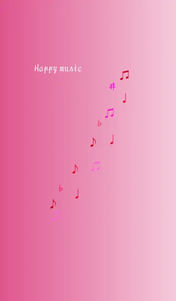 [LINE着せ替え] Happy happy musicの画像1
