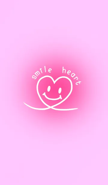 [LINE着せ替え] ♪ smile heart ♪の画像1