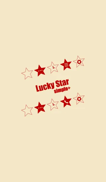 Lucky Star[simple+]Dの着せ替えメイン画像
