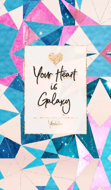 [LINE着せ替え] Your Heart is Galaxy 心の中の宇宙の画像1