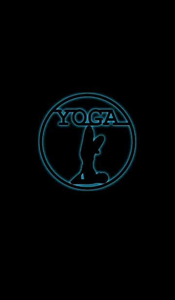 [LINE着せ替え] Yoga Silhouette 8(j)の画像1