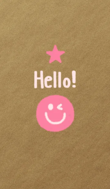 ハロー！ニコちゃん(ピンク)の着せ替えメイン画像