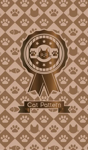 [LINE着せ替え] ネコ柄の着せ替え_02の画像1