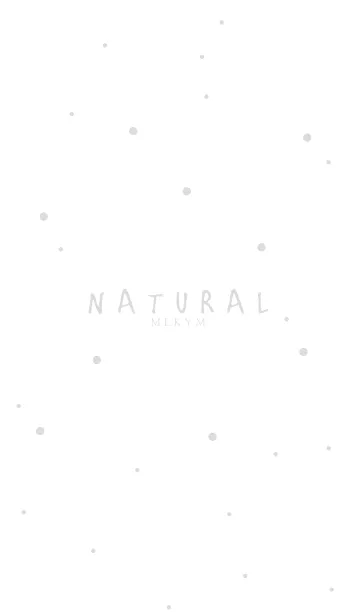 [LINE着せ替え] NATURAL -WHITE-の画像1