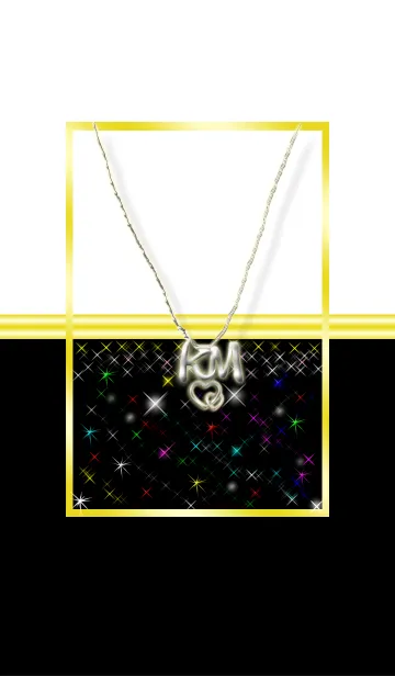 [LINE着せ替え] イニシャル K＆Mの画像1