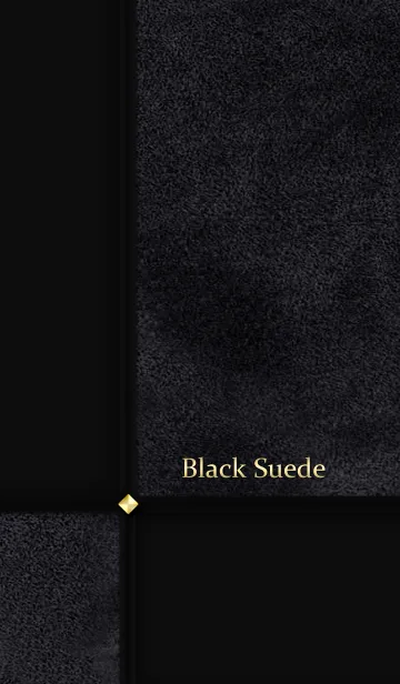 [LINE着せ替え] ブラック*スエードの画像1