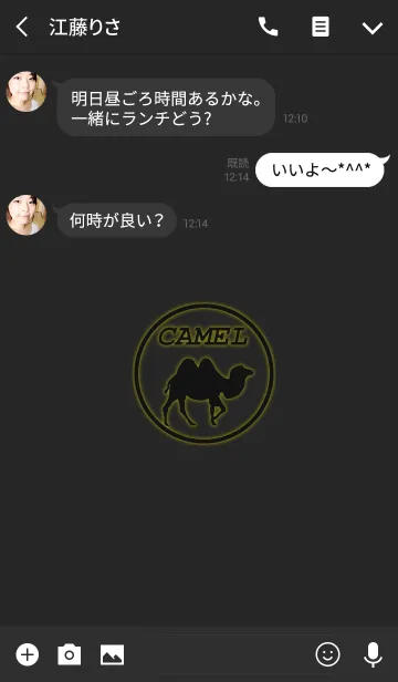 [LINE着せ替え] Camel 2(j)の画像3