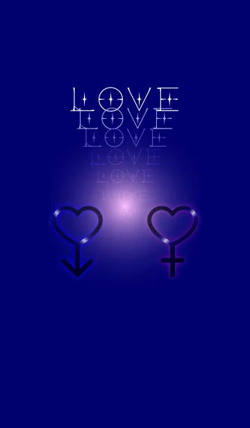 [LINE着せ替え] Man and womanの画像1