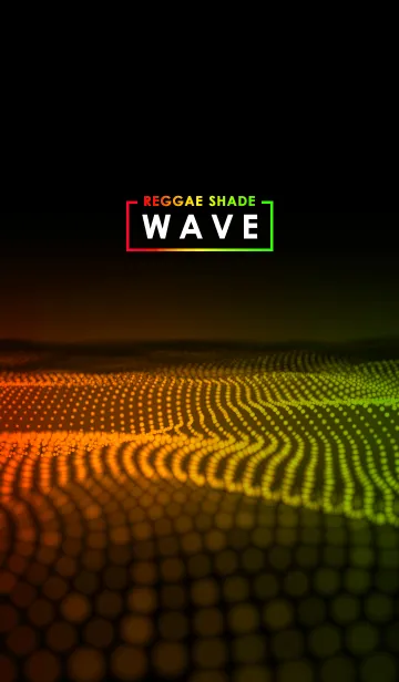 [LINE着せ替え] Reggae Shade Wave in Blackの画像1