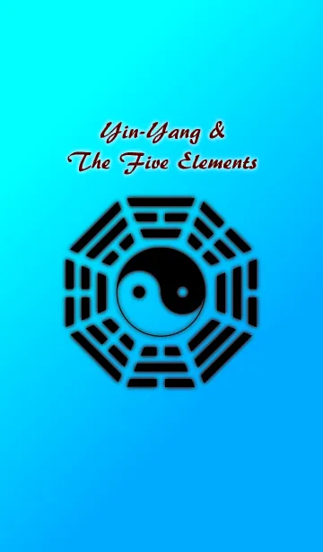 [LINE着せ替え] Yin-Yang and the five elements-Sky Blueの画像1