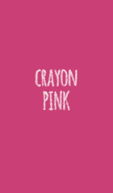 [LINE着せ替え] クレヨン ピンク1 / サークルの画像1