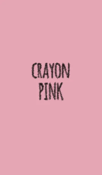 [LINE着せ替え] クレヨン ピンク5 / サークルの画像1