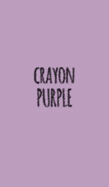 [LINE着せ替え] クレヨン パープル2 / サークルの画像1