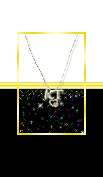 [LINE着せ替え] イニシャル K＆Tの画像1