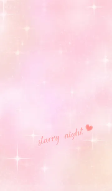 [LINE着せ替え] ふんわりピンク＊ハートの画像1