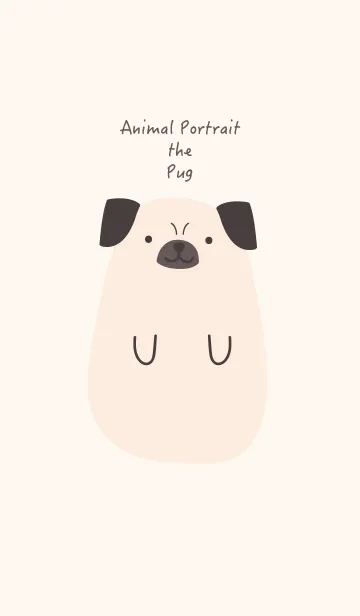 Animal Portrait - The Pugの着せ替えメイン画像