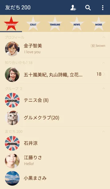 [LINE着せ替え] AMERICAN CLASSICの画像2