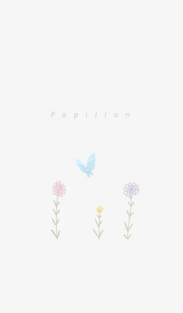 [LINE着せ替え] 花蝶々の画像1