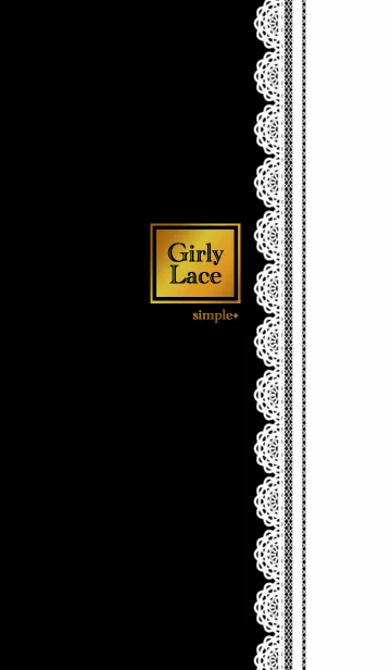 Girly Lace[simple+]Bの着せ替えメイン画像