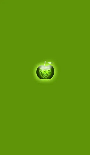 [LINE着せ替え] グリーンスカルアップルの画像1