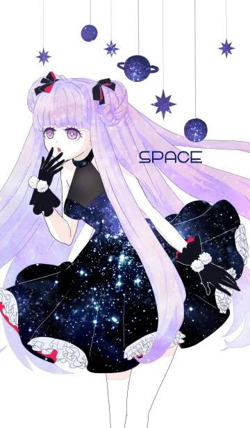 [LINE着せ替え] SPACE2*の画像1