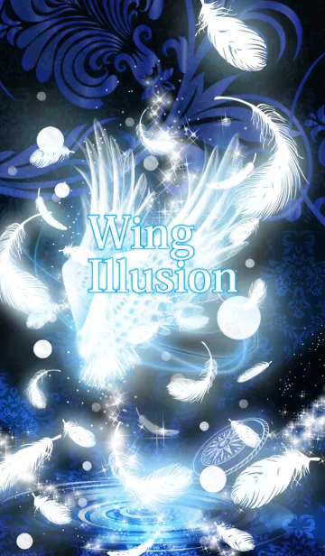 [LINE着せ替え] -羽- Wing illusionの画像1