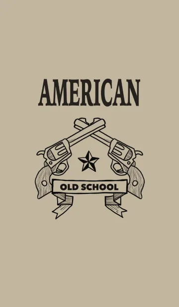 [LINE着せ替え] Old Americanの画像1