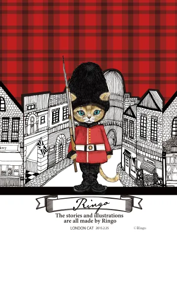 [LINE着せ替え] Ringo -London Cat-の画像1