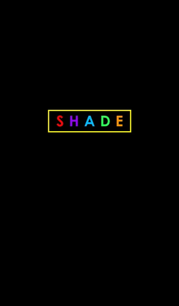 [LINE着せ替え] Shade in Blackの画像1