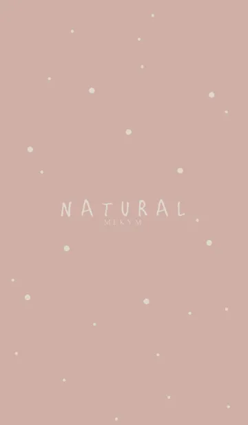[LINE着せ替え] NATURAL -LIGHT PINK-の画像1