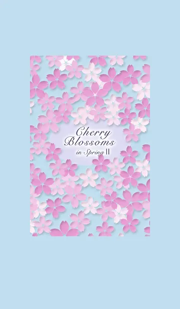 Cherry BlossomsⅡ-春・桜の花Ⅱの着せ替えメイン画像