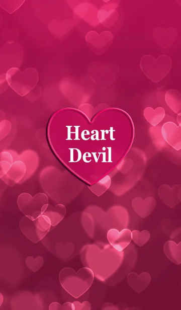 [LINE着せ替え] Heart Devil♥の画像1