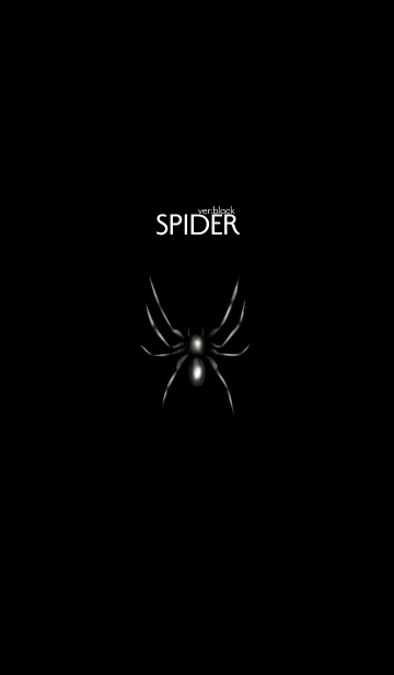 [LINE着せ替え] spider:ver blackの画像1