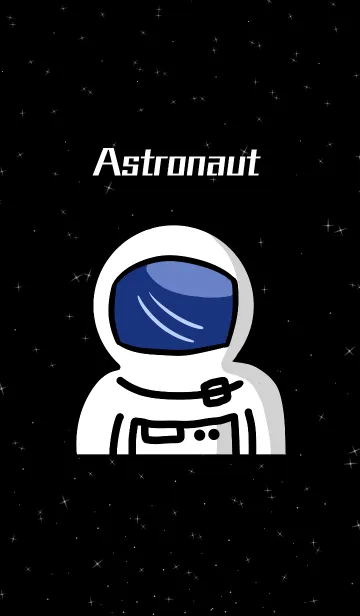 [LINE着せ替え] 宇宙飛行士銀河系の画像1