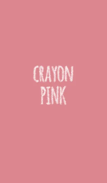 [LINE着せ替え] クレヨン ピンク2 / サークルの画像1