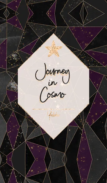 [LINE着せ替え] Journey in cosmo 宇宙への旅の画像1